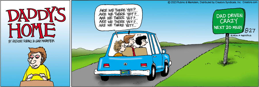 Daddy's Home for Aug 27, 2023