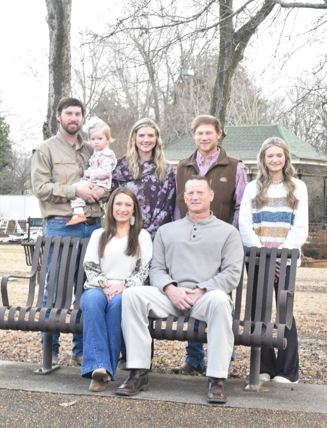 Jones is joined by family