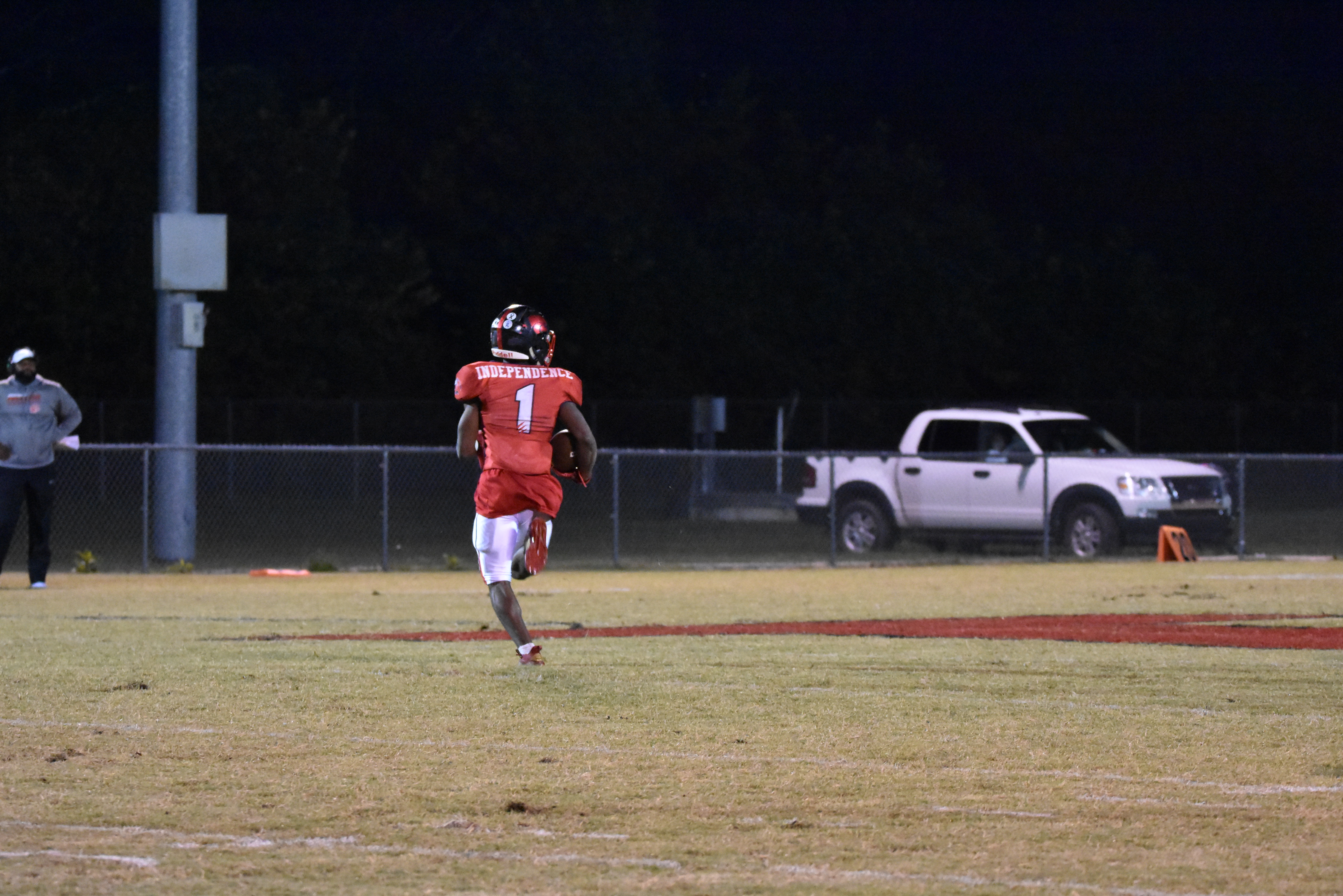 Sandridge, 1, wide open for running room