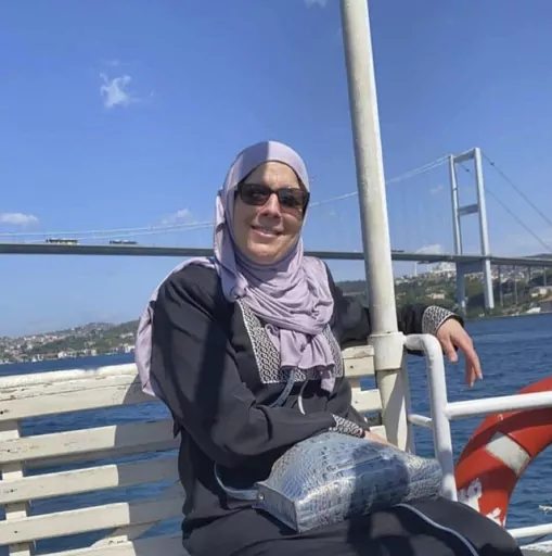 This undated family photo shows Samaher Esmail, a Palestinian-American from Louisiana who is being tried in Israeli military court for incitement, pictured on a family trip to Turkey. Esmail who was beaten, dragged out of her home and detained by Israeli authorities for over three weeks was released on bail Thursday Feb. 29, 2024 to wait out the remainder of her trial in the West Bank, the latest case to draw international attention to the prosecution of an American in Israeli military court. (F