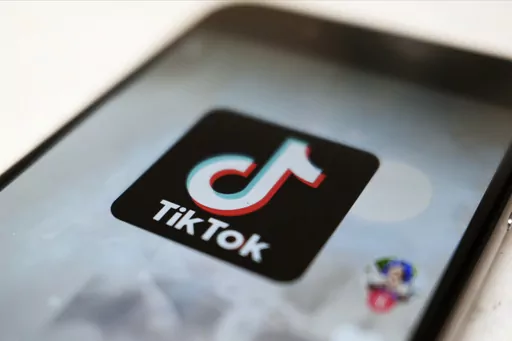 This Monday, Sept. 28, 2020, file photo, shows as logo of a smartphone app TikTok on a user post on a smartphone screen in Tokyo. A single viral video on TikTok can launch your business into the stratosphere. But getting — and holding — viewers’ attention on the video-sharing platform can elude even the savviest business owner. (AP Photo/Kiichiro Sato, File)