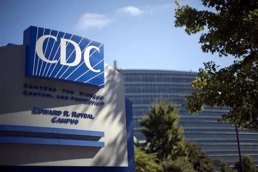 A sign marks the entrance to the federal Centers for Disease Control and Prevention (CDC) in Atlanta, on Oct. 8, 2013. (AP Photo/David Goldman, File)