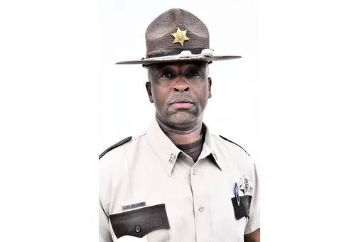 Former Noxubee County Sheriff Terry Grassaree is photographed in Macon, Miss., 2019. Grassaree has pleaded guilty to making a false statement to FBI agents when they questioned him about requesting and receiving nude photos and videos of a female inmate. (Scott Boyd/The Beacon via the AP)