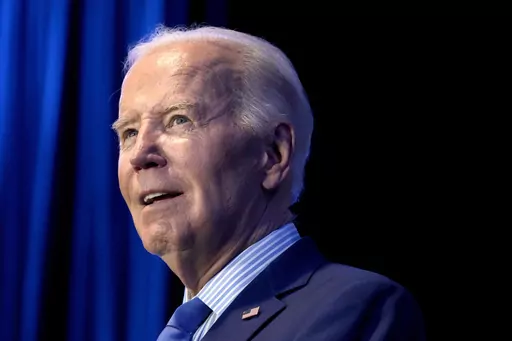 President Joe Biden speaks in Columbia, S.C., Jan. 27, 2024. Biden has formally clinched a second straight Democratic nomination. Now his party’s presumptive nominee, he faces an all-but-certain rematch with former President Donald Trump. (AP Photo/Jacquelyn Martin, File)