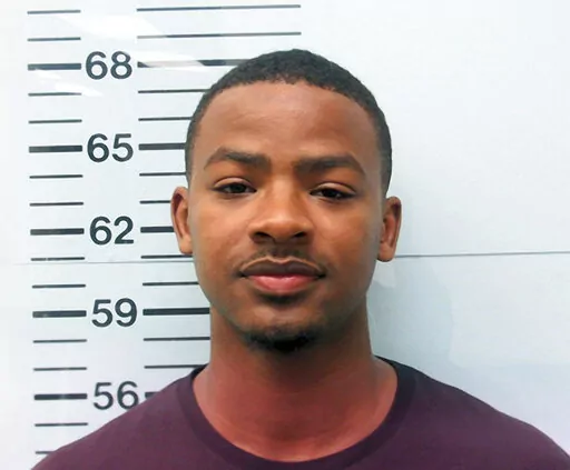 This photo provided by the Oxford (Miss.) Police Department shows Timothy Herrington Jr. Herrington has been charged with first-degree murder in the missing person’s case of University of Mississippi student Jimmie “Jay” Lee. Herrington was released on a $250,000 bond Thursday, Dec. 1, 2022 as legal proceedings continue.Herrington had been in jail in Lafayette County without bail since July 22. (Oxford Police Department via AP)