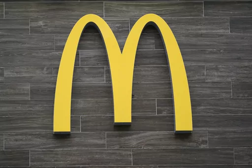 This photo shows a logo of a McDonald's restaurant in Havertown, Pa., on April 26, 2022. A report says McDonald’s has closed its U.S. offices for a few days as the company prepares to inform employees about layoffs. (AP Photo/Matt Rourke)
