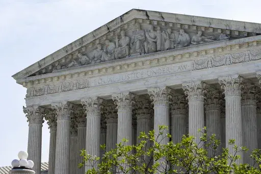 The Supreme Court building is seen, Wednesday, June 26, 2024, in Washington. (AP Photo/Alex Brandon)