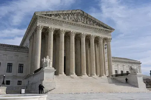 The Supreme Court is seen on Capitol Hill in Washington, Dec. 17, 2024. (AP Photo/J. Scott Applewhite, File)