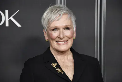Glenn Close attends the premiere of the Apple TV+ series "The New Look" on Feb. 12, 2024, in New York. (Photo by Evan Agostini/Invision/AP, File)