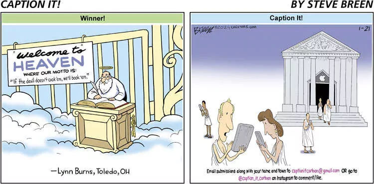 Caption It! for Jan 21, 2024