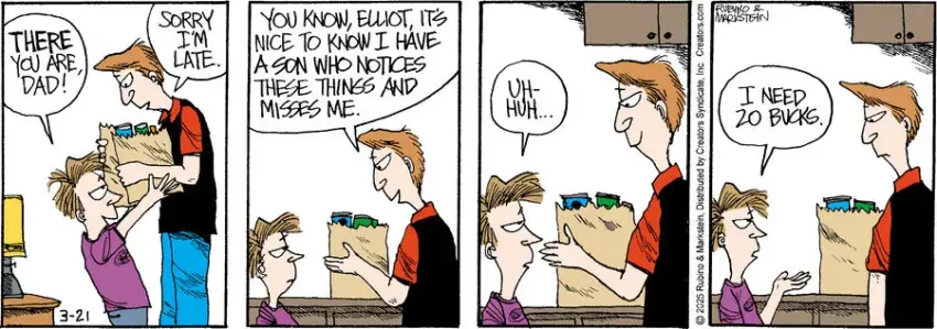 Daddy's Home for Mar 21, 2025