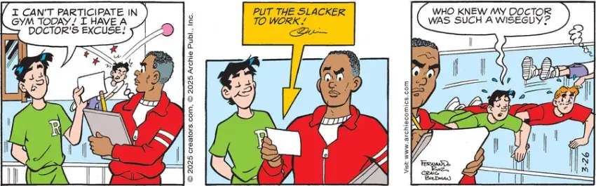 Archie for Mar 26, 2025