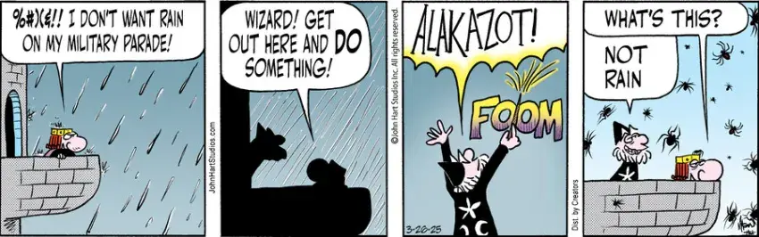 Wizard of Id for Mar 26, 2025