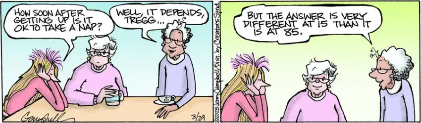 Flo & Friends for Mar 29, 2025