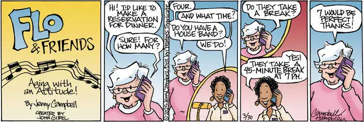 Flo & Friends for Mar 30, 2025