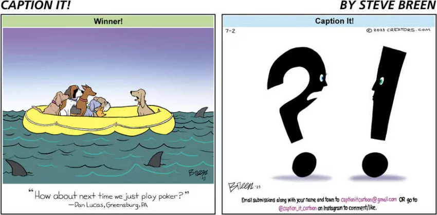 Caption It! for Jul 02, 2023