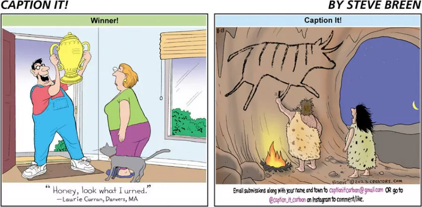 Caption It! for Aug 13, 2023