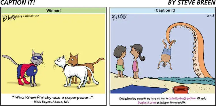 Caption It! for Aug 18, 2024