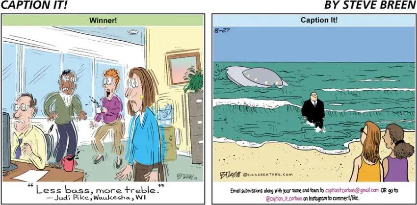 Caption It! for Aug 27, 2023