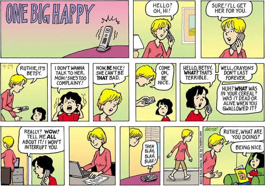 One Big Happy® for Sep 29, 2024