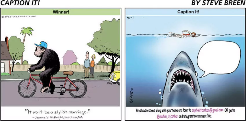 Caption It! for Oct 01, 2023