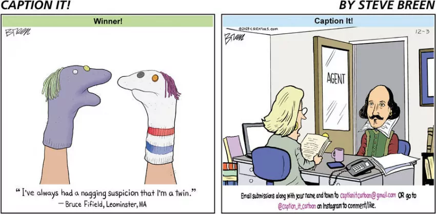 Caption It! for Dec 03, 2023