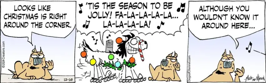 Dogs of C-Kennel for Dec 16, 2024