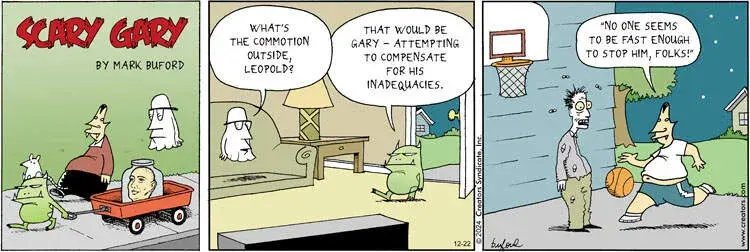 Scary Gary for Dec 22, 2024