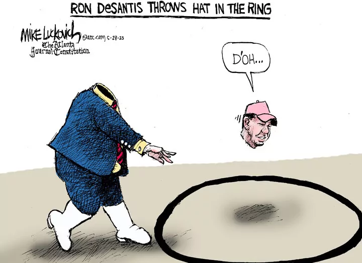 Mike Luckovich for May 28, 2023