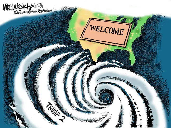 Mike Luckovich for Nov 07, 2024