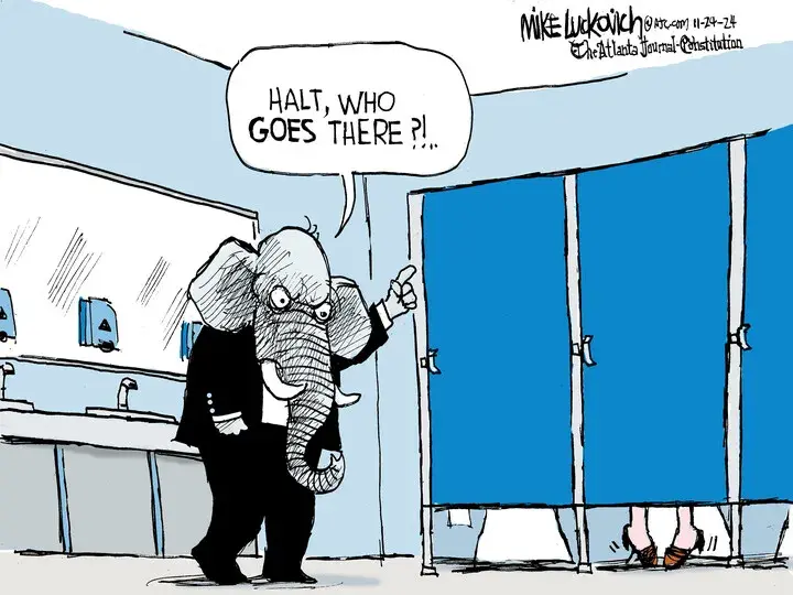 Mike Luckovich for Nov 24, 2024