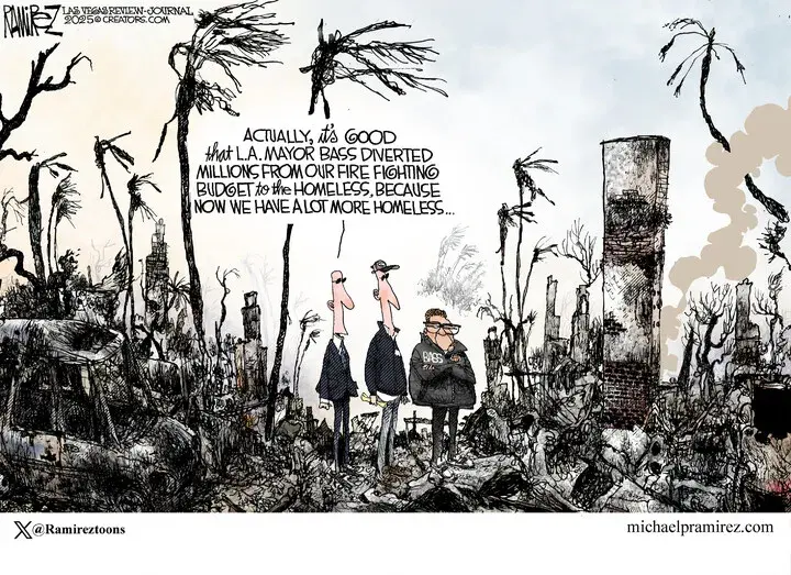 Michael Ramirez for Jan 15, 2025