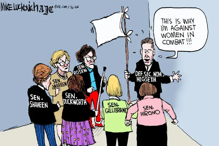 Mike Luckovich for Jan 16, 2025